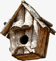 春天木头公益鸟窝免抠