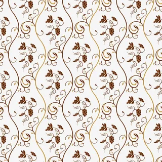 矢量葡萄花边底纹免抠