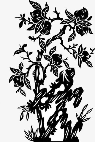 传统古典花纹素材免抠