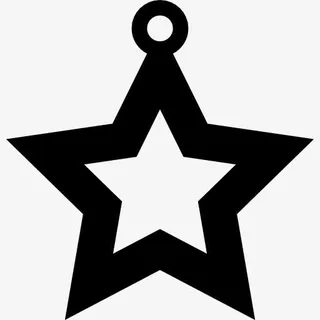 圣诞星图标免抠