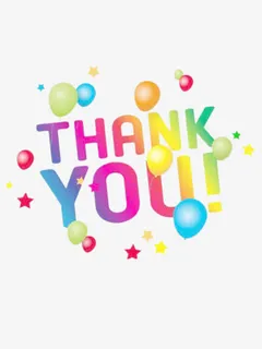 感恩节英语艺术字免抠