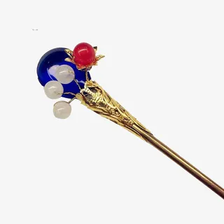 经典古风发饰免抠