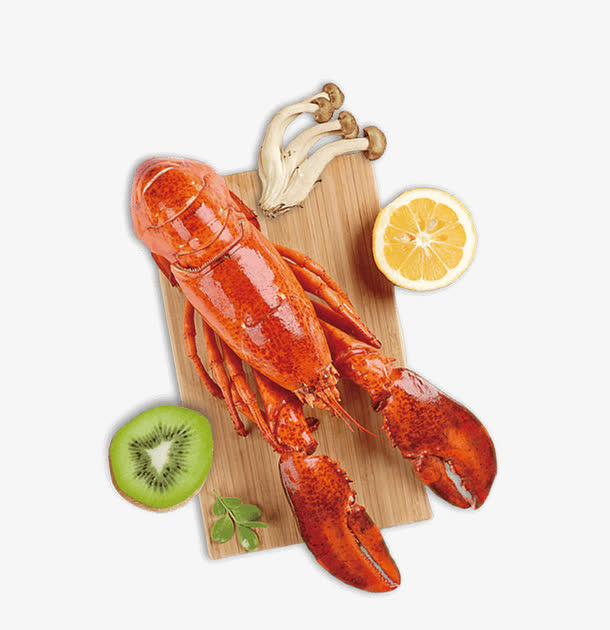 美食小龙虾免抠