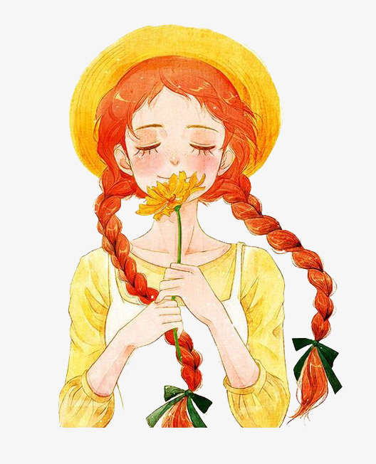 卡通女孩免抠