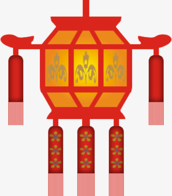 手绘灯笼免抠