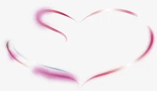 情人节粉色浪漫爱心丝带节日海报免抠