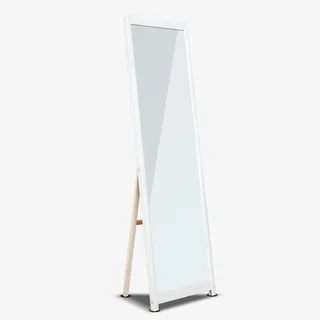 白色试衣间镜子免抠