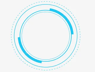 科技圆圈素材免抠