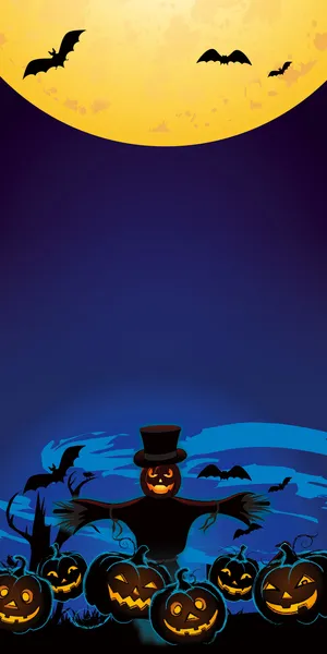 万圣节活动卡通渐变海报高清