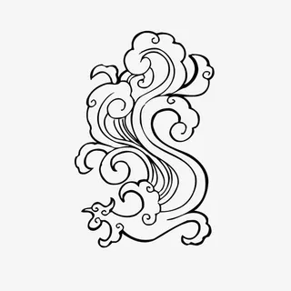 中国风纹样免抠