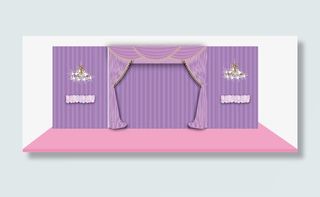 婚礼舞台素材免抠