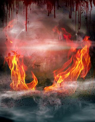 炫酷火焰背景素材高清