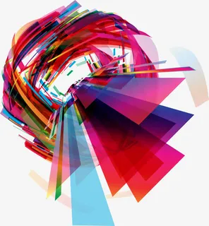 空间立体潮流矢量免抠 空间立体潮流矢量免抠