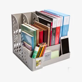 创易加厚文件栏文件架文件座文件免抠