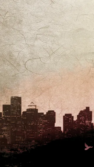 城市夜幕H5背景高清