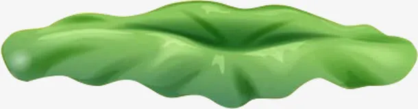 手绘立绘卡通荷叶免抠