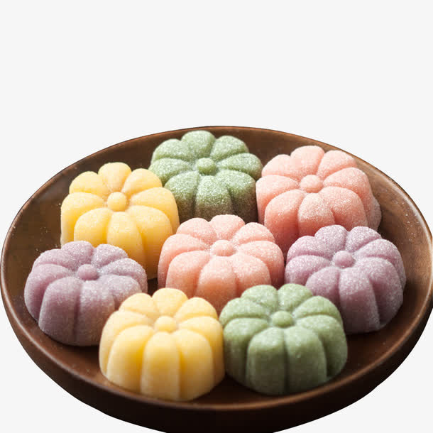 花开富贵糕点免抠