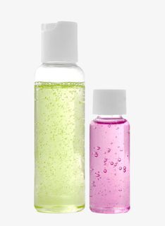 洗发水和沐浴露实物免抠