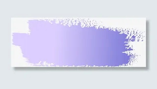 矢量动感笔刷墨迹图免抠