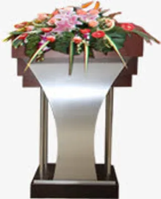 舞台晚宴唯美花朵讲话免抠