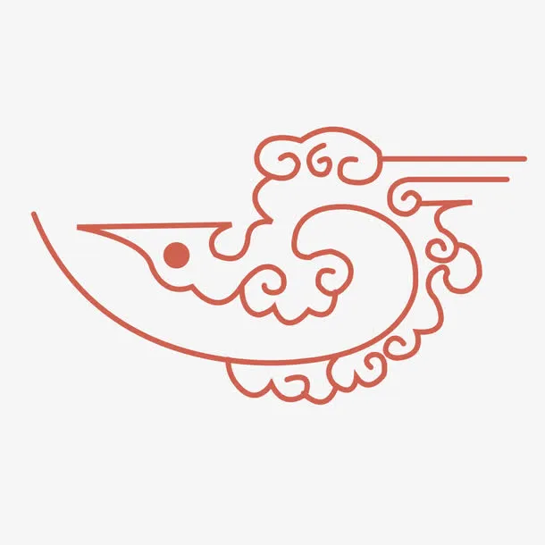线性祥云免抠