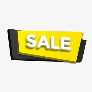 金色促销标签免抠标签元素