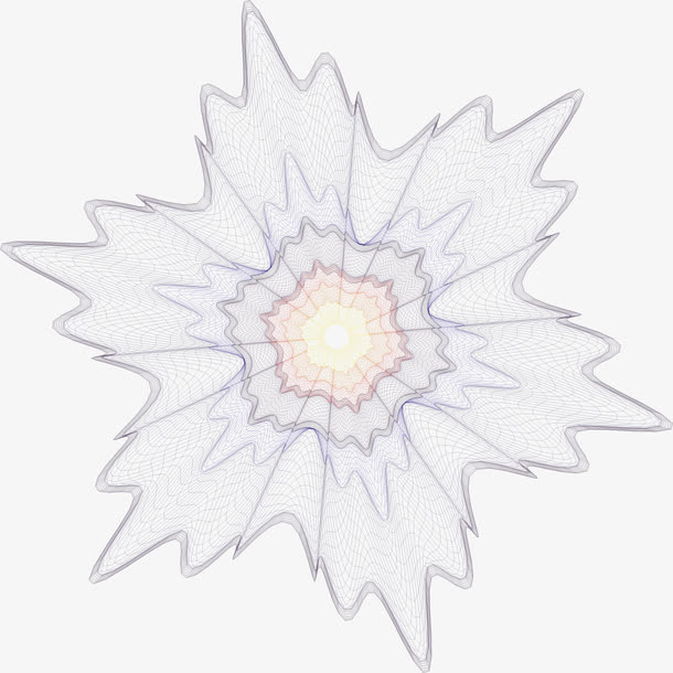 证书花纹矢量素材免抠