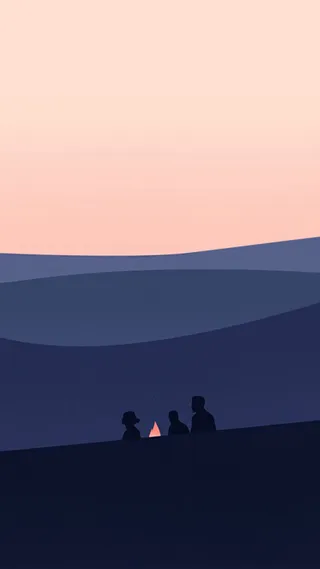 黑色扁平H5背景高清