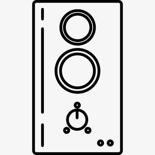 扬声器图标免抠