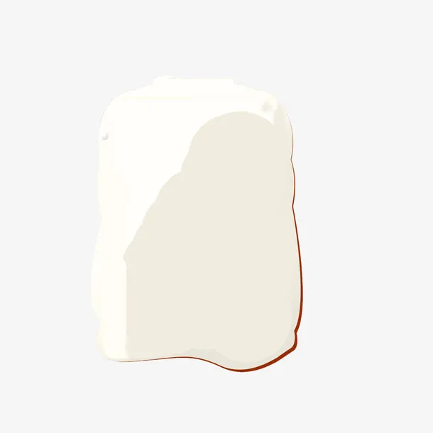 纯色不规则图形免抠