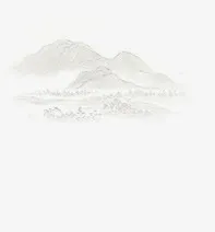 合成山水水墨风格画免抠