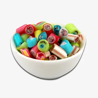 水果味切片手工糖果免抠