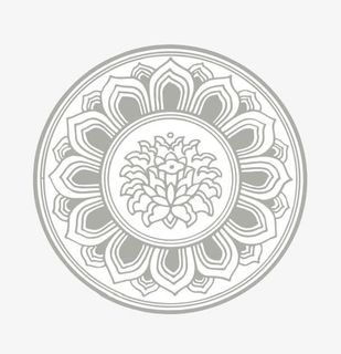 花纹装饰盘子免抠