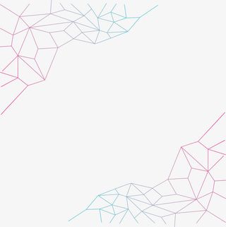 渐变色科技网格边框免抠