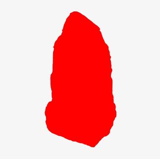 红色中式图章手绘免抠