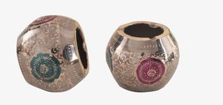 烟灰缸黄铜烟缸装饰品免抠