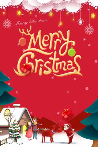 简洁唯美小清新冬季高清