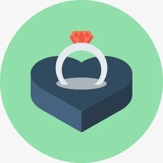 钻石戒指图标免抠