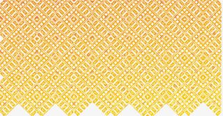 黄色菱形图案免抠