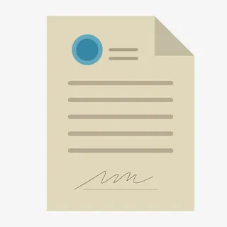 手绘纸张矢量图免抠