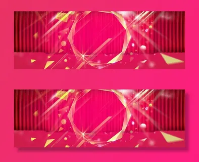 国庆节banner创意设计免抠背景banner海报元素