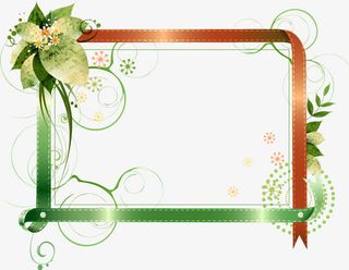 卡通头像外框免抠