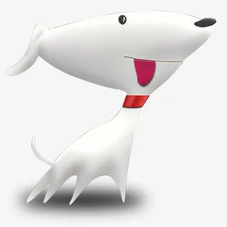 卡通京东狗免抠