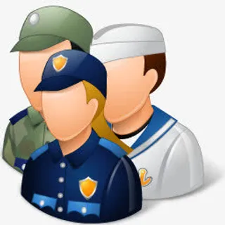 军事人员图标免抠