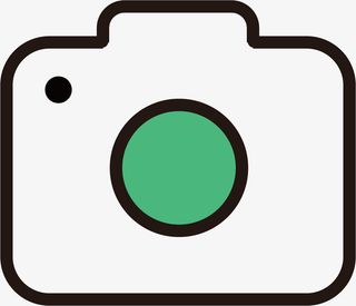 手绘线性相机图标免抠图标元素