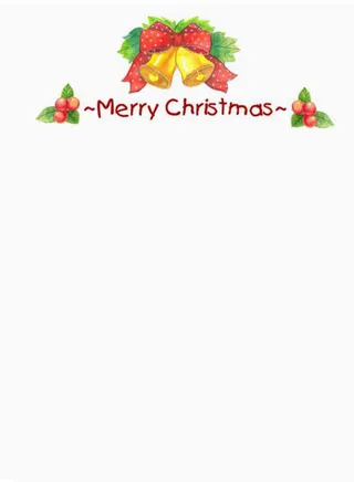 简约唯美水彩手绘圣诞背景素材图高清