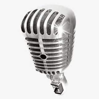 金属麦克风光效免抠