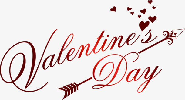 英文七夕海报设计字体免抠