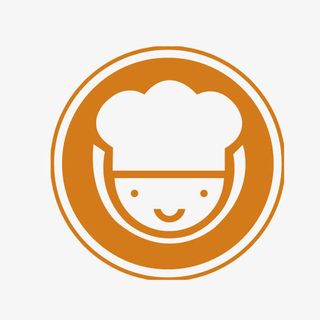 简约传统美食标志免抠