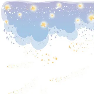 可爱卡通星星背景图高清